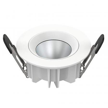 SLV 1010757 DOWNLIGHT P 84 12 WM 840 60 ML WH IP54 – 5W LED Einbaudownlight 4000K 60° weiß CRI80 - Einbaudurchmesser: 6,8 cm